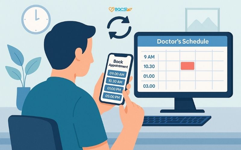 cách quản lý lịch bác sĩ