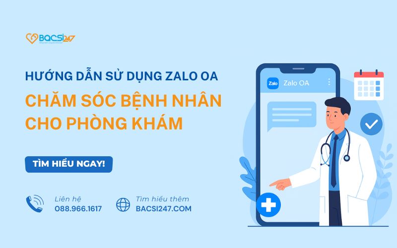 chăm sóc bệnh nhân qua zalo
