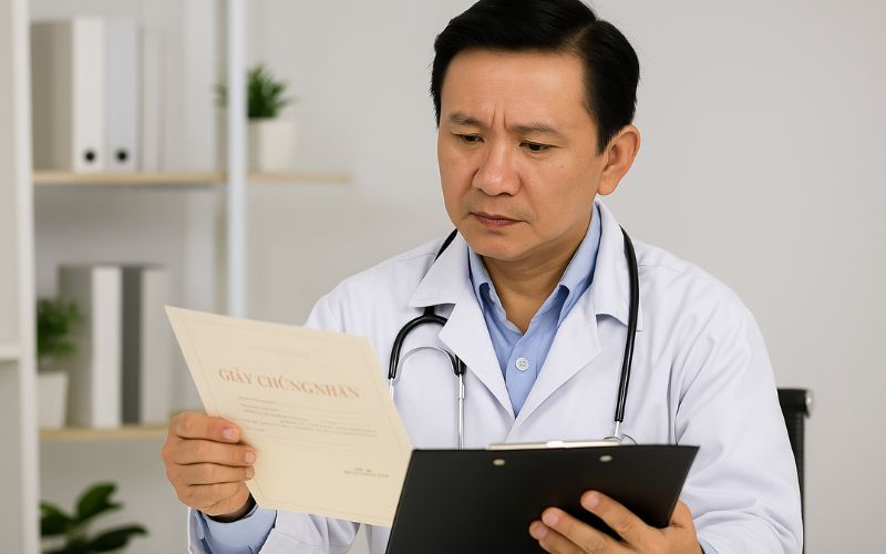 xử phạt cho thuê, mượn giấy phép hành nghề