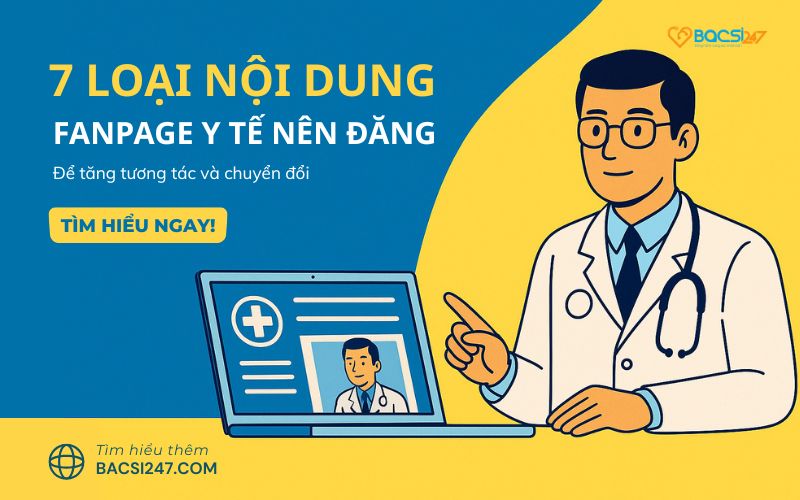 content fanpage y tế