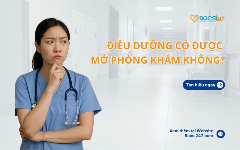 Điều dưỡng có được mở phòng khám không