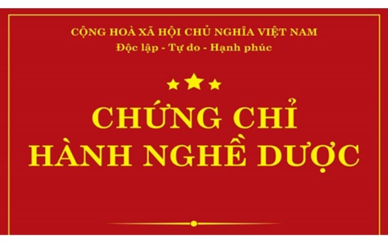 hành nghề dược không có chứng chỉ