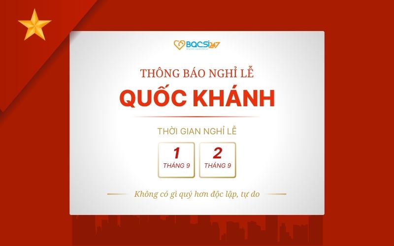 lịch nghỉ lễ Quốc Khánh