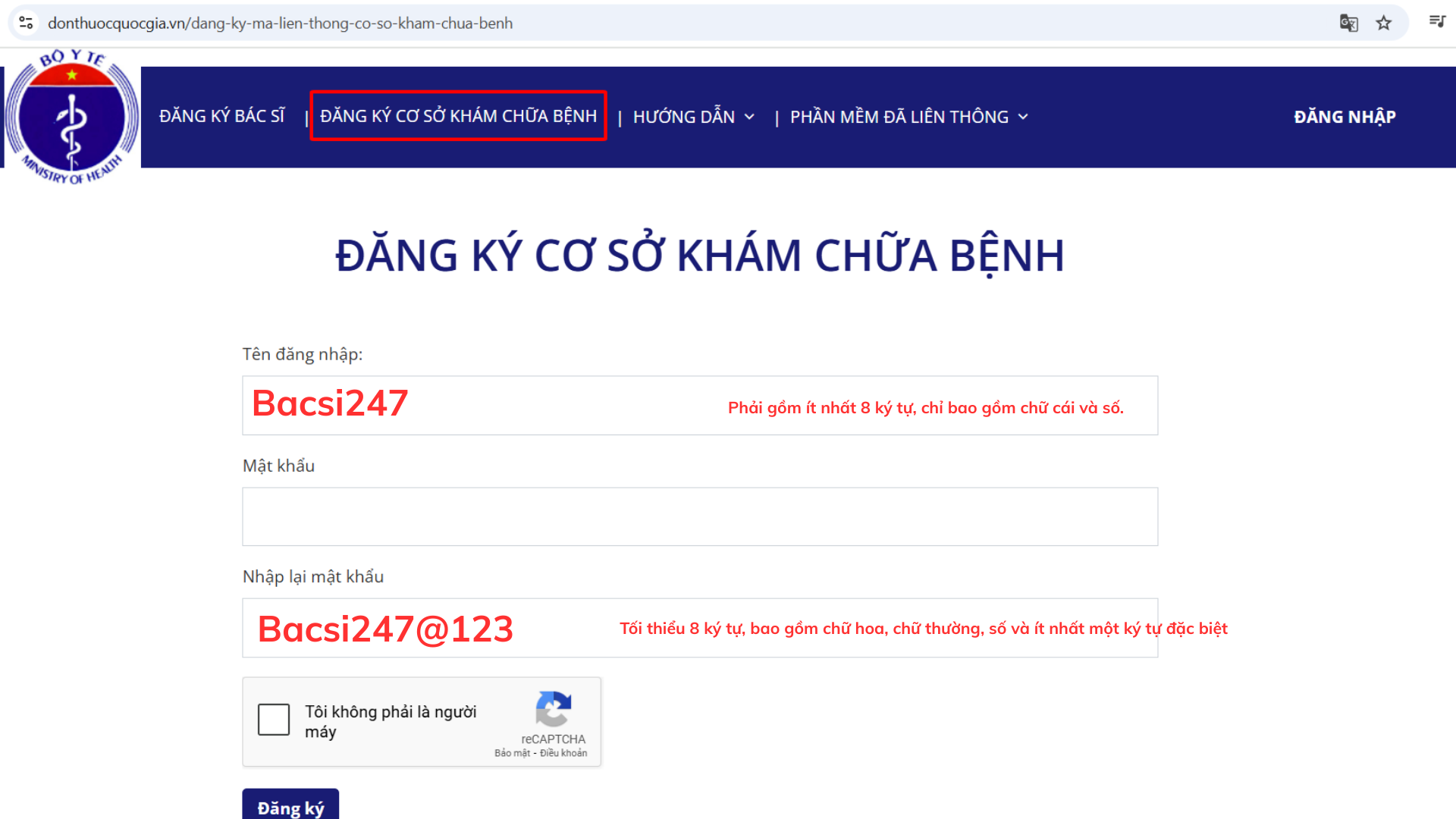 liên thông đơn thuốc quốc gia lên phần mềm quản lý phòng khám