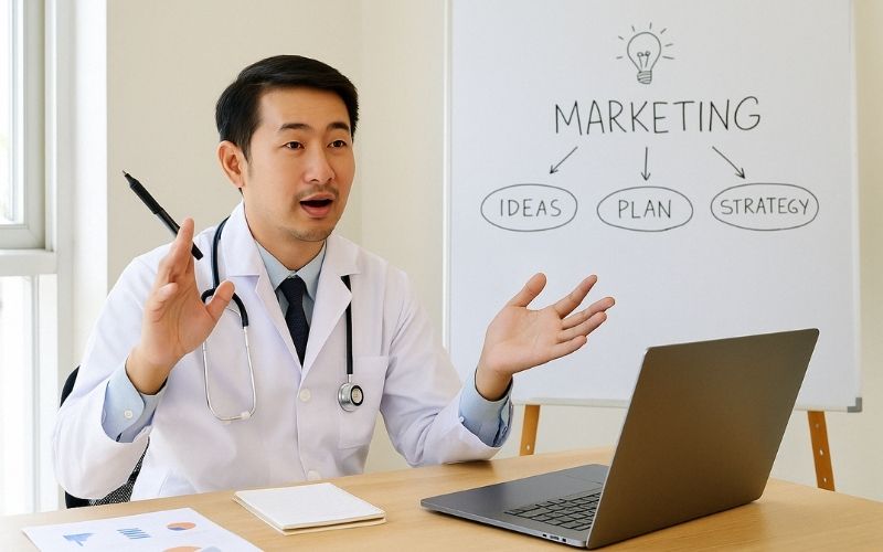 mô hình AIDA trong marketing phòng khám
