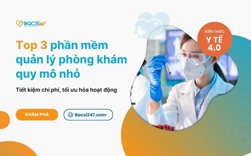 phần mềm quản lý phòng khám nhỏ