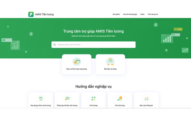 phần mềm quản lý tiền lương