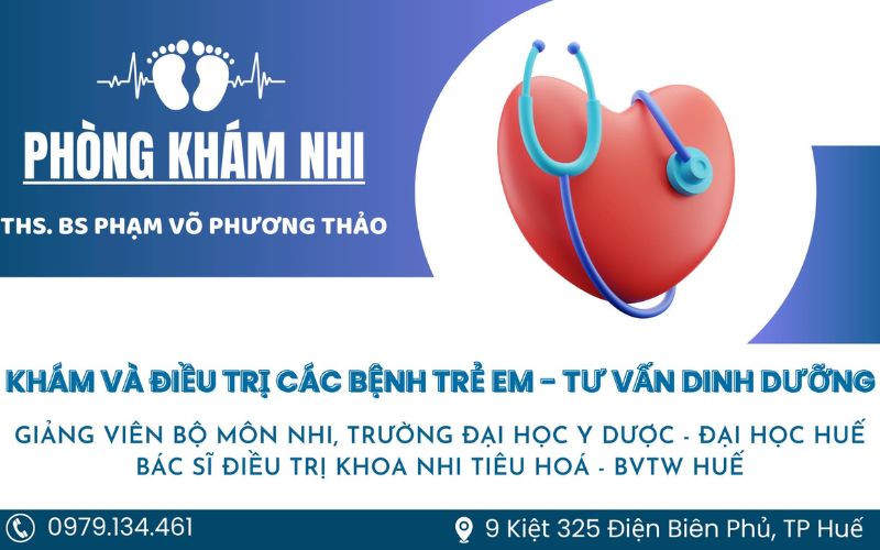 công tác lâu năm và tâm huyết trong lĩnh vực nhi khoa