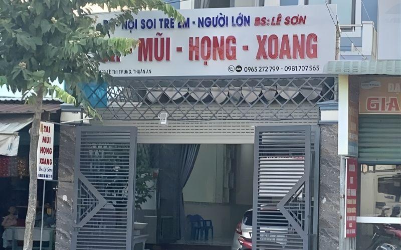 Phòng khám tai mũi họng - BS Lê Sơn Phòng khám tai mũi họng - BS Lê Sơn