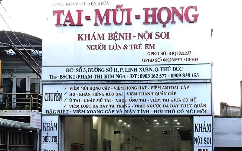 Phòng khám tai mũi họng – DR Nga Phòng khám tai mũi họng – DR Nga