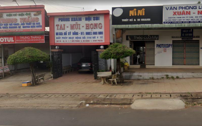 Phòng khám tai mũi họng Bác sĩ Hồ Sỹ Đồng