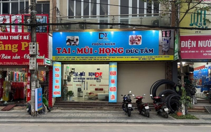 phòng khám tai mũi họng Đức Tâm
