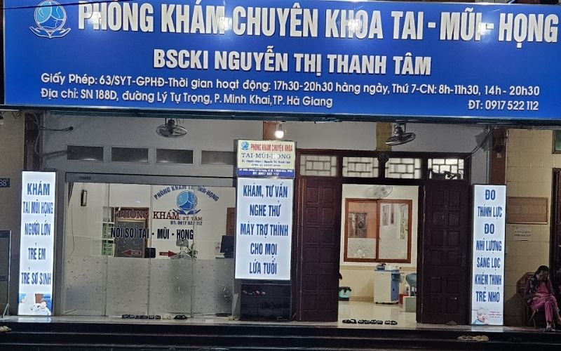 phòng khám tai mũi họng Hà Giang