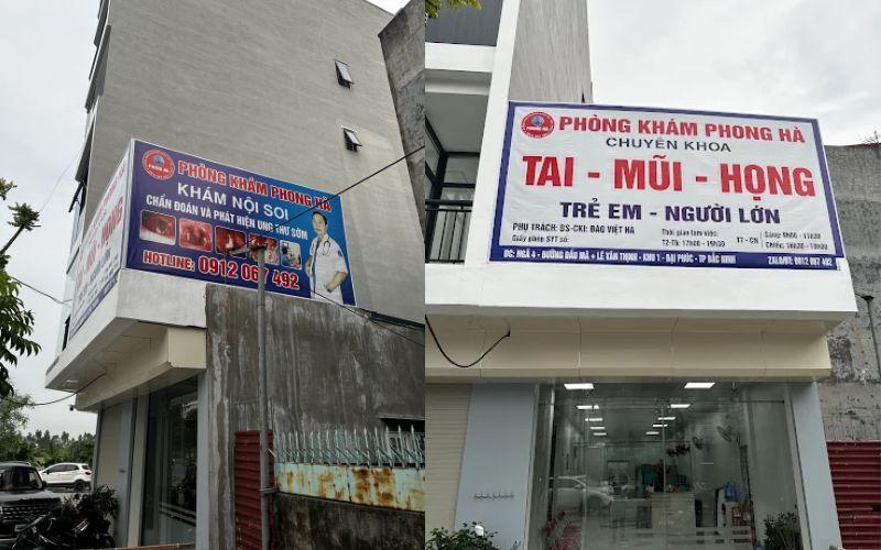 Phòng khám tai mũi họng Phong Hà Phòng khám tai mũi họng Phong Hà