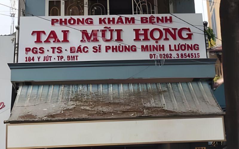 Phòng khám tai mũi họng TS.BS. Phùng Minh Lương