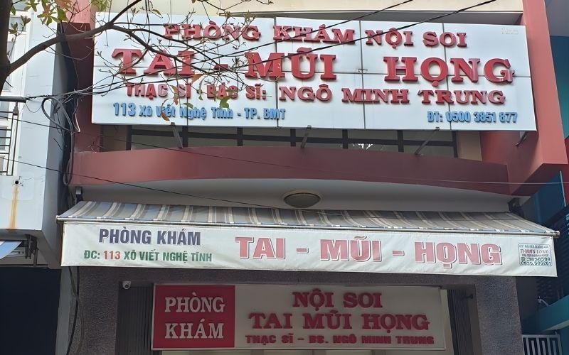 Phòng khám tai mũi họng BS Ngô Minh Trung
