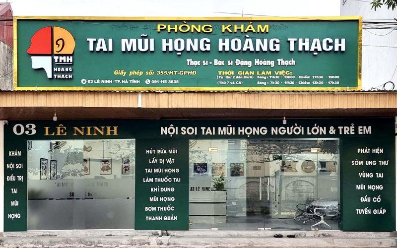 Phòng Khám Tai Mũi Họng Hoàng Thạch