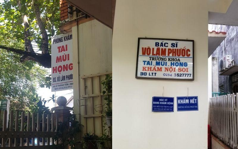 Phòng Khám Tai Mũi Họng Bác sĩ Võ Lâm Phước