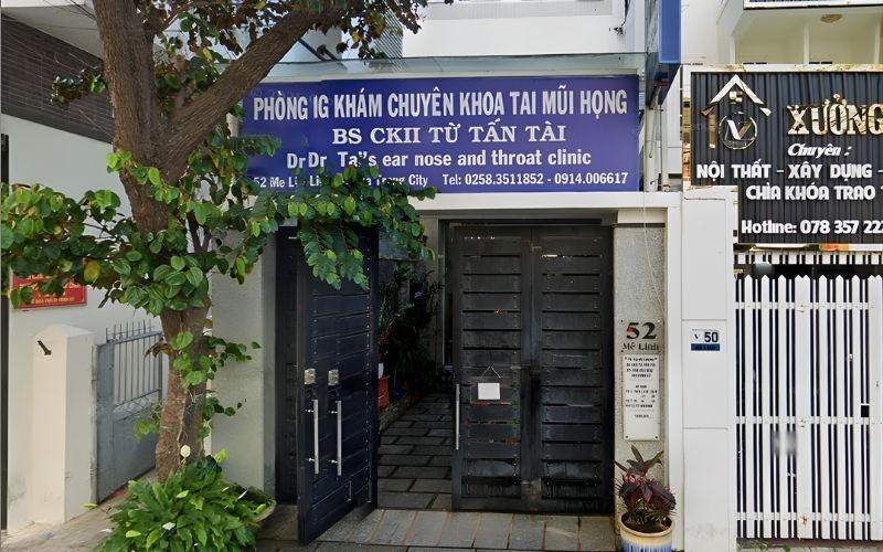 Phòng khám tai mũi họng BSCKII Từ Tấn Tài