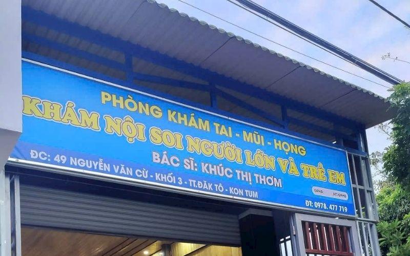 Phòng khám tai mũi họng BS Khúc Thị Thơm