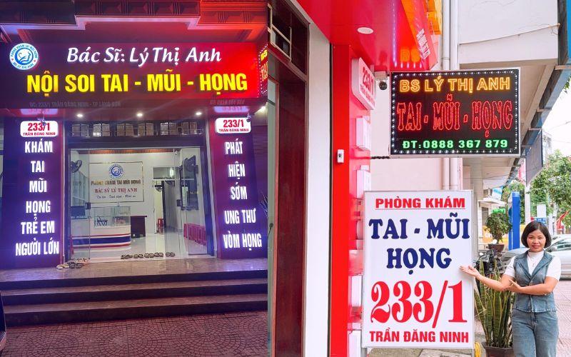 Phòng khám tai mũi họng - BS Lý Thị Anh