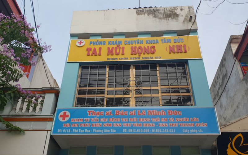 Phòng khám Tai Mũi Họng - Bác sĩ Lê Minh Đức