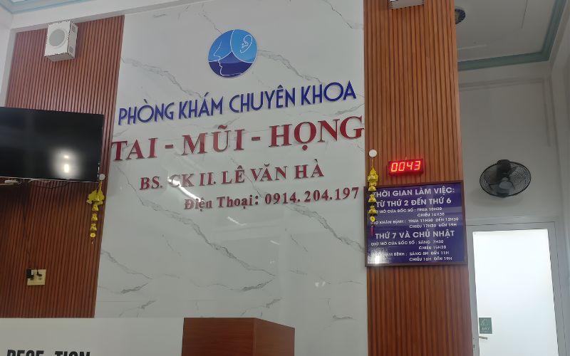 Phòng khám tai mũi họng - BS CKII Lê Văn Hà