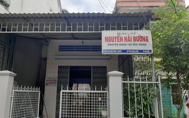 Phòng khám tai mũi họng Bác sĩ Nguyễn Hải Đường Phòng khám tai mũi họng Bác sĩ Nguyễn Hải Đường