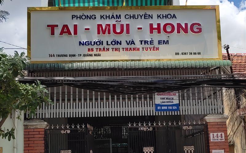 Phòng khám tai mũi họng Bác sĩ Trần Thị Thanh Tuyền