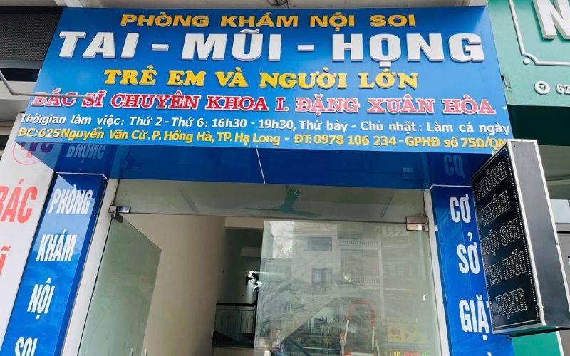 Phòng khám Nội soi Tai Mũi Họng Bác sĩ Đặng Xuân Hoà Phòng khám Nội soi Tai Mũi Họng Bác sĩ Đặng Xuân Hoà