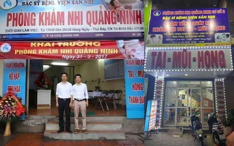 Phòng khám Nhi Quảng Ninh (Khám tai mũi họng cho trẻ em và người lớn) Phòng khám Nhi Quảng Ninh (Khám tai mũi họng cho trẻ em và người lớn)