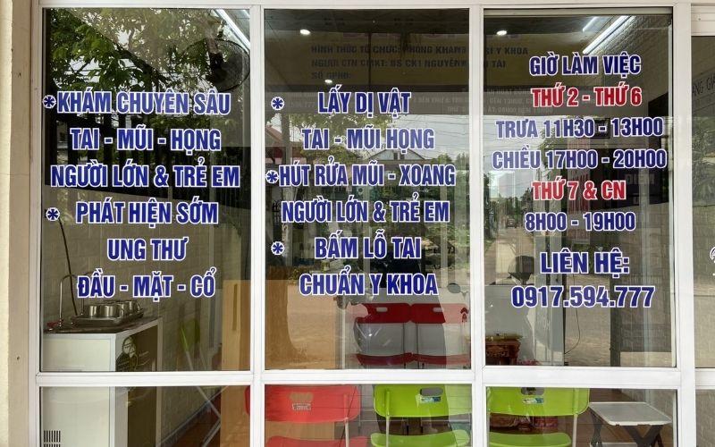 Phòng khám Tai Mũi Họng Vĩnh Linh - BS Tài Phòng khám Tai Mũi Họng Vĩnh Linh - BS Tài