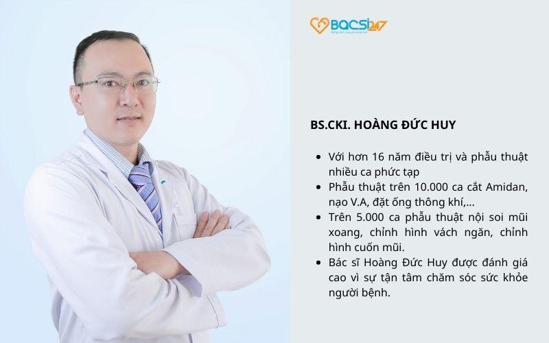 Phòng khám Tai Mũi Họng - BS Huy