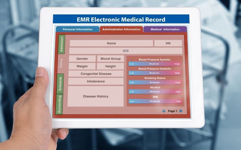 So sánh EMR, EHR và PHR