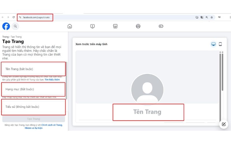 tạo fanpage phòng khám