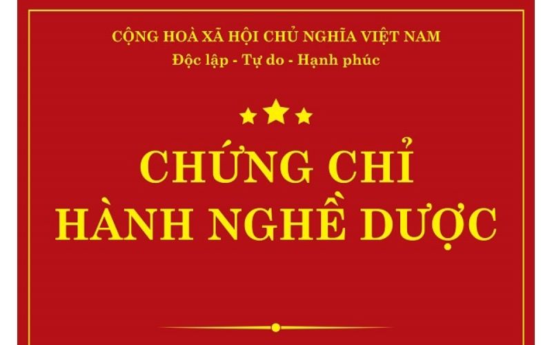 thu hồi chứng chỉ hành nghề dược