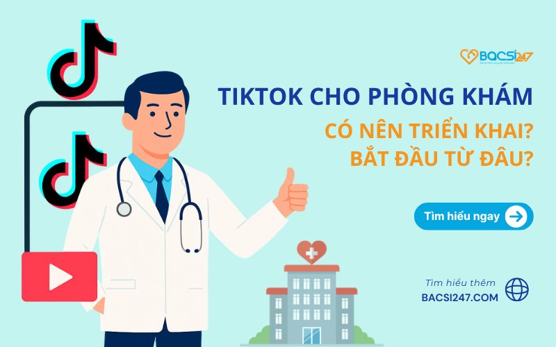 tiktok cho phòng khám