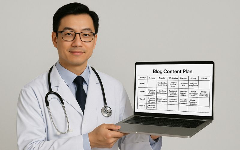 viết blog cho phòng khám