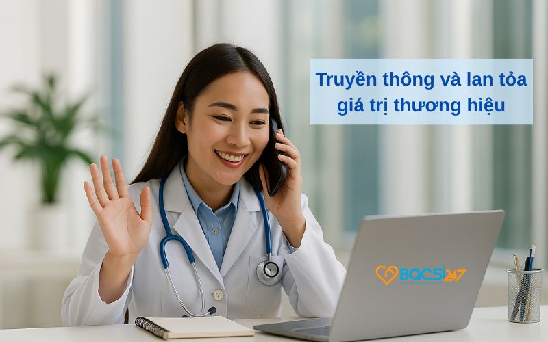 xây dựng thương hiệu phòng khám