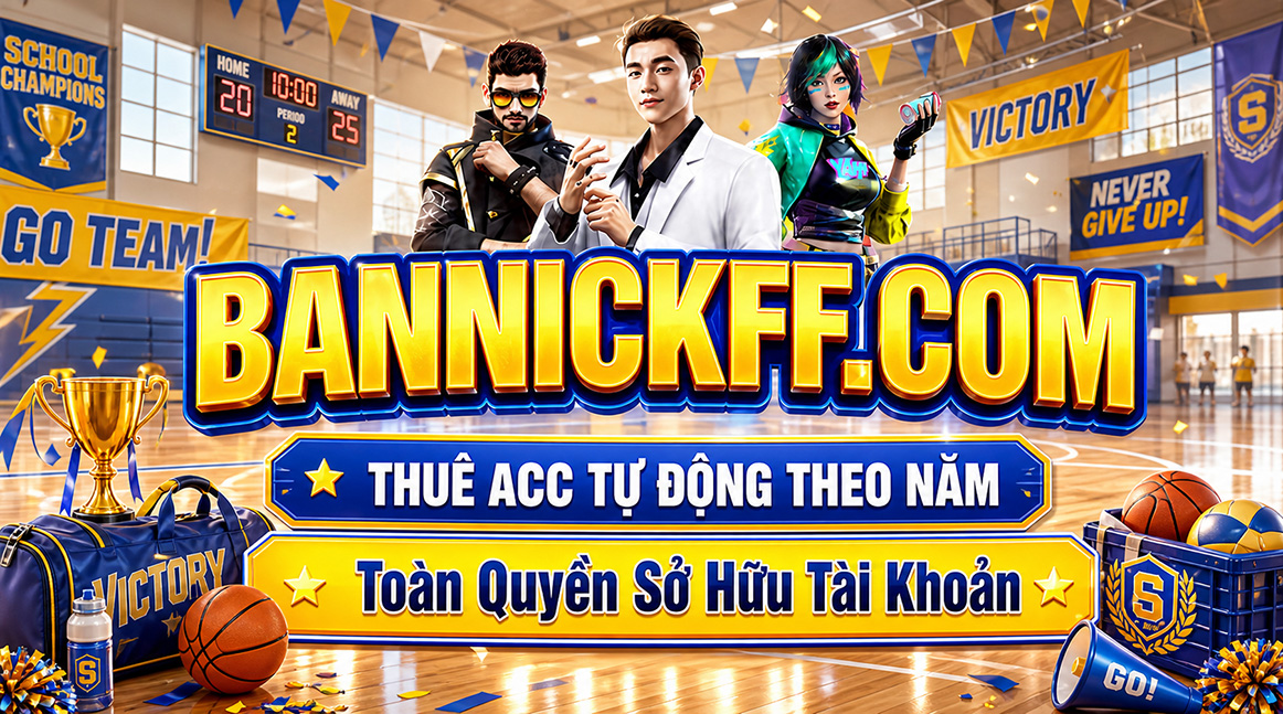 BannickFF.com - Shop mua bán nick Free Fire uy tín, giá rẻ banner 2