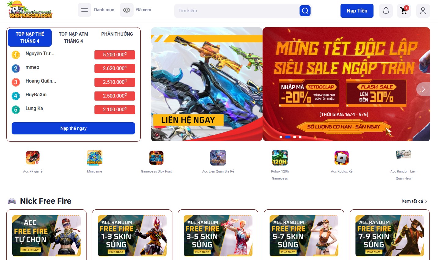 Shop B&aacute;c Gấu - Uy t&iacute;n đi đ&ocirc;i với đẳng cấp