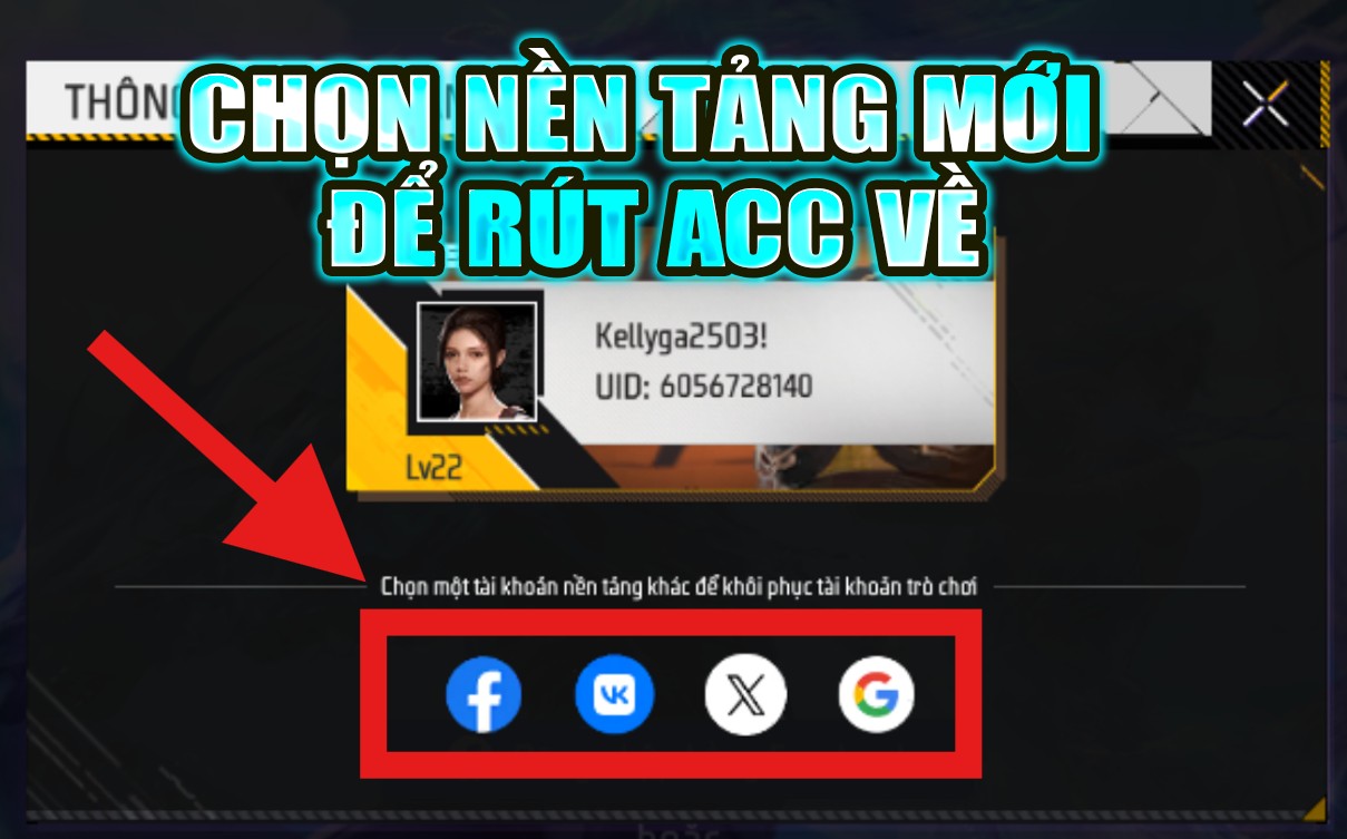 chọn nền tảng li&ecirc;n kết