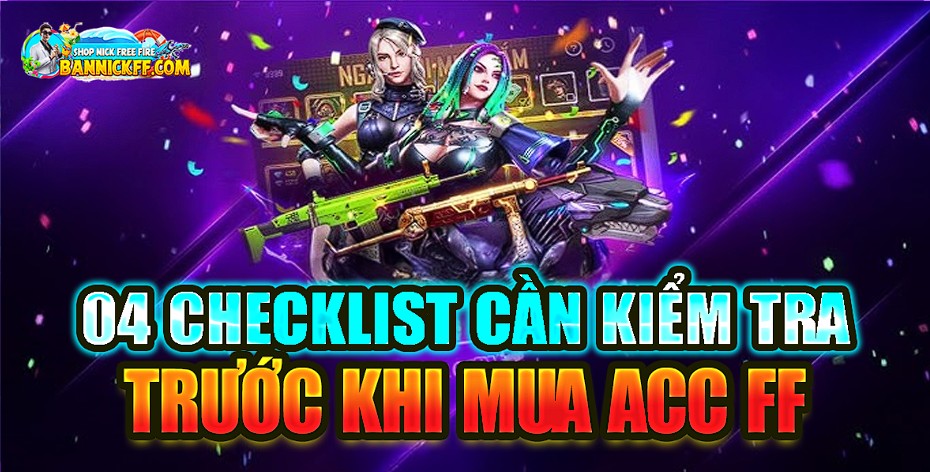 Quy trình để mua acc free fire 04 bước an toàn, uy tín