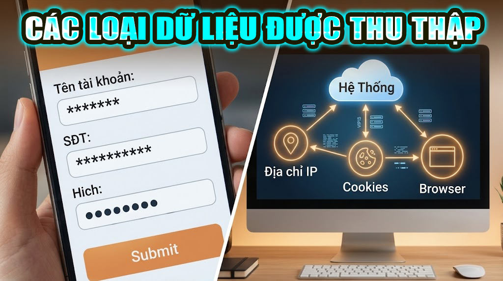 C&aacute;c Loại Dữ Liệu Được Thu Thập Tại Bannickff.com