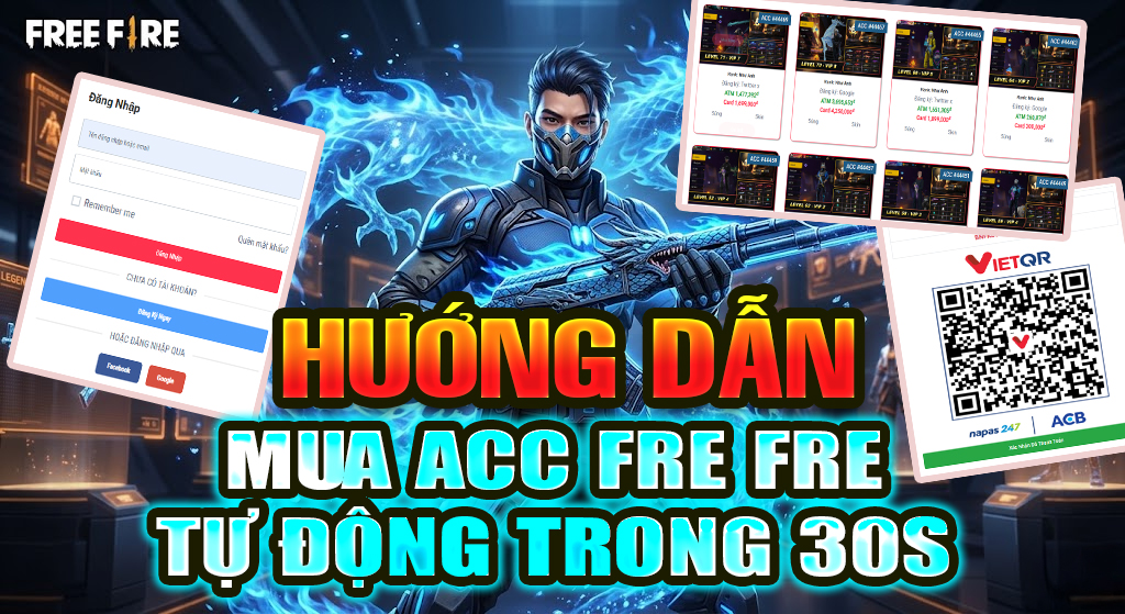 Hướng Dẫn Mua Nick Free Fire Tự Động