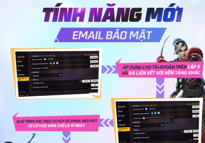 Hướng Dẫn Toàn Diện Cách Liên Kết Email Bảo Mật Cho Tài Khoản Free Fire