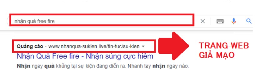 ngang nhi&ecirc;n chạy quảng c&aacute;o lừa đảo người d&ugrave;ng