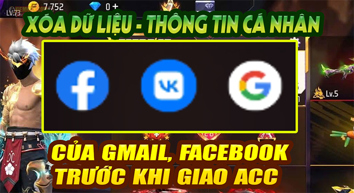 Gỡ bớt th&ocirc;ng tin c&aacute; nh&acirc;n v&agrave; li&ecirc;n kết r&aacute;c trước khi đưa nick