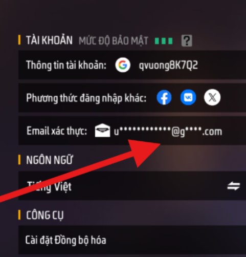 Email khôi phục là gì và tại sao quan trọng với acc Free Fire?