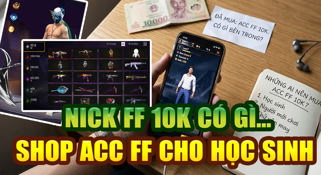 Mua Acc Free Fire An Toàn Ở Đâu?